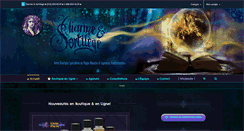 Desktop Screenshot of charme-et-sortilege.com